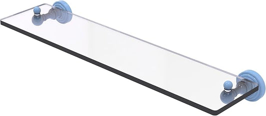 Allied Brass Waverly Place Collection Glass Vanity Shelf with Beveled Edges