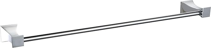 Bath Towel Bar, GALIM GLQPT-P, Towel Rail for Bathroom Wall Mounted, Heavy-Duty Bathroom Towel Holder Organizer, Stainless Steel Minimalist Home Decor Towel Rod, Chrome Finish
