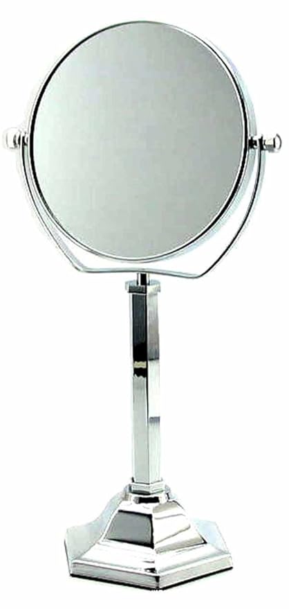 8029 Chrome Personal Makeup Magnifying Mirror 5X