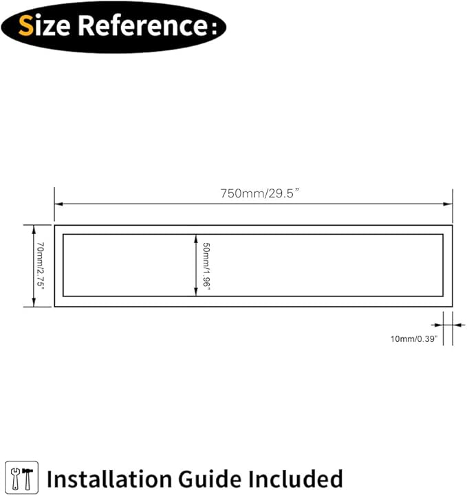 GERZWY Matte Black 30-Inch Bathroom Towel Bar SUS 304 Stainless Steel Bath Towel Bar Modern Style Wall Mount HG17702-BK