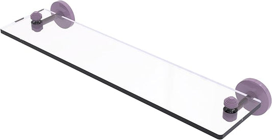 Allied Brass South Beach Collection Glass Vanity Shelf with Beveled Edges