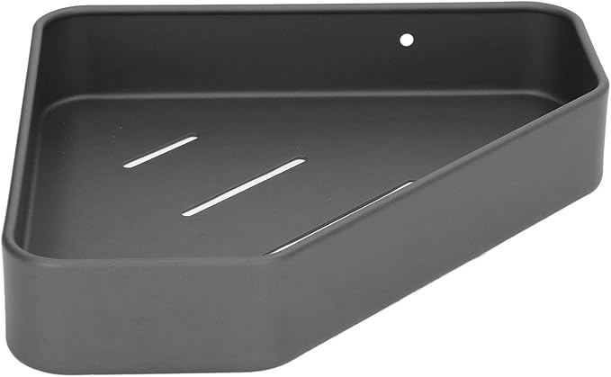 Rustproof Space Aluminum Corner Shelf - Sturdy Floating Shelf for Bathroom, Kitchen, Living Room, and Balcony with Easy Installation