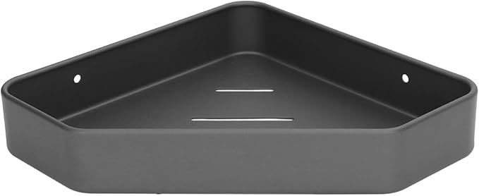 Rustproof Space Aluminum Corner Shelf - Sturdy Floating Shelf for Bathroom, Kitchen, Living Room, and Balcony with Easy Installation