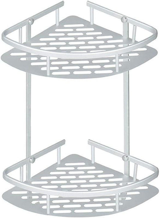 AGYH Bathroom Storage Rack Space Aluminum Triangle Wall Hanging Punch-Free Rack