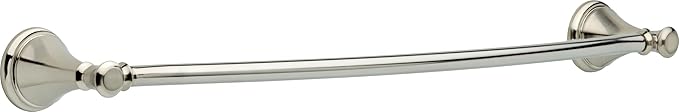 DELTA FAUCET 79724-SS Cassidy 24-in Wall Mount Towel Bar Bath Hardware Accessory in Stainless Steel