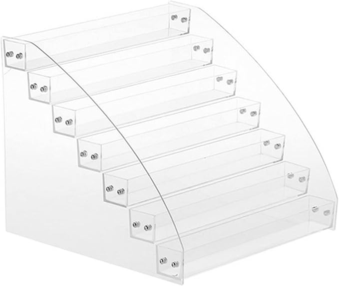 Nail Polish Organizer 84 Bottles of 7 Layers Acrylic Display Rack Eyeglasses Storage Essential Oils Holder Makeup Organizer
