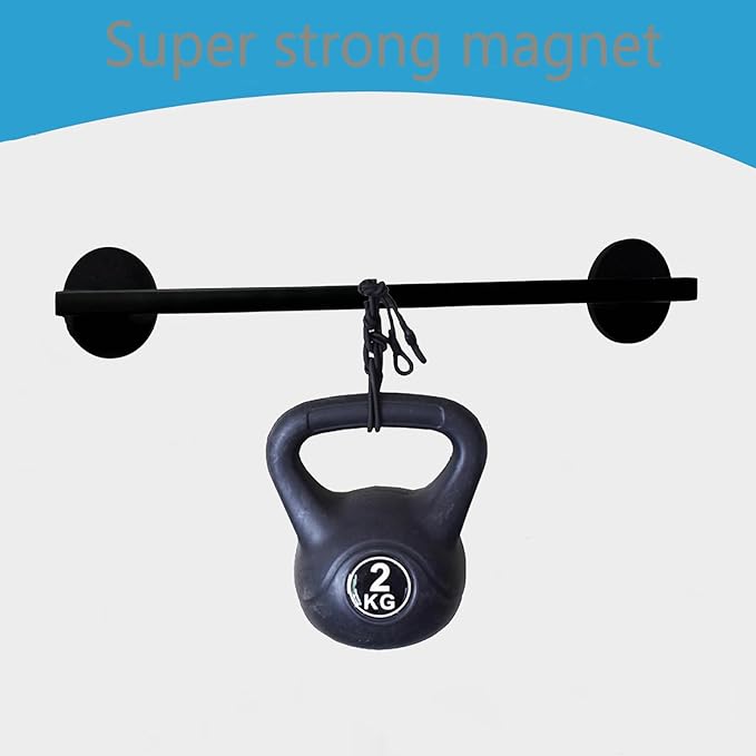 Magnetic Towel Bar for Dishwasher, Magnetic Towel Holder Towel Hook Hanger for Fridge, Kitchen Stove, Oven, Refrigerator, Sink Laundry Washing Machine,dryers,Metal Garage Door. Black