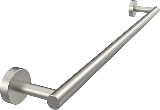 24 Inch Brushed Towel Bar Towel Rack for Bathroom Kitchen Hand Towel Holder Dish Cloths Hanger SUS304 Stainless Steel RUSTPROOF Wall Mount (Brushed Grey)