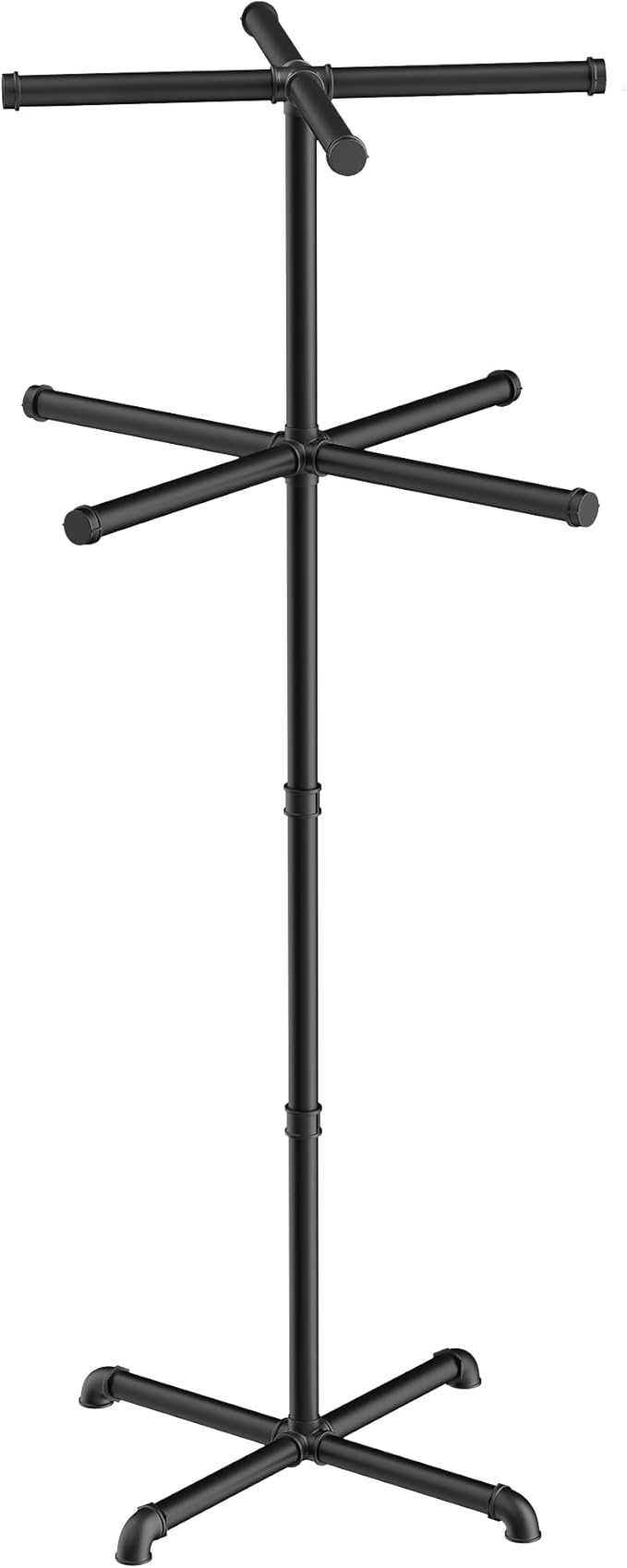 Hjarta Outdoor Towel Rack for Pool, 59 Inch Pool Towel Holder with 8 Bars, Poolside Towel Racks for Outdoor, Towel Drying Rack for Pool Area Outside, Bathroom, Spa, Hot Tub