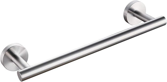 Miyili Bath Towel Bar 12 Inch Stainless Steel Towel Rack for Bathroom, Kitchen Towel Holder Wall Mount Brushed Finish, A01N30A