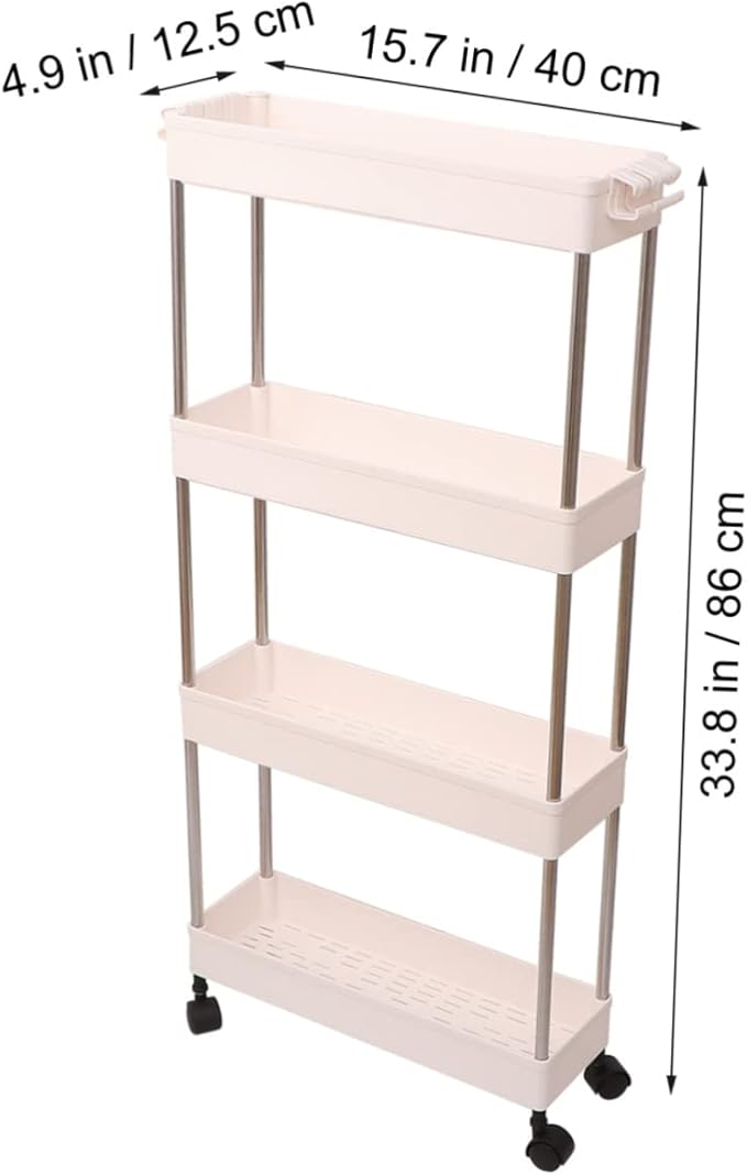 Cabilock Plastic Crack Storage Device Layers Shower Shelf Corner Over Sink Shelf