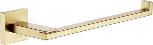 KOKOSIRI Bathroom Towel Bar Wall Mount Hand Towel Holder Hanger for Bathroom Storage and Organization Wall Mount, Brushed Gold Stainless Steel B3006BG