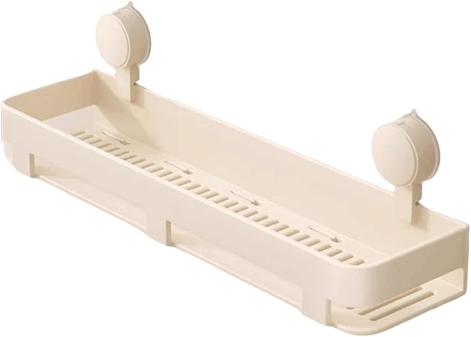 Removable Aluminum Bathroom Shelf Wall Mounted Shelf Suction Cup Removable Bathroom Shelf Widened Bathroom Rack Large Capacity