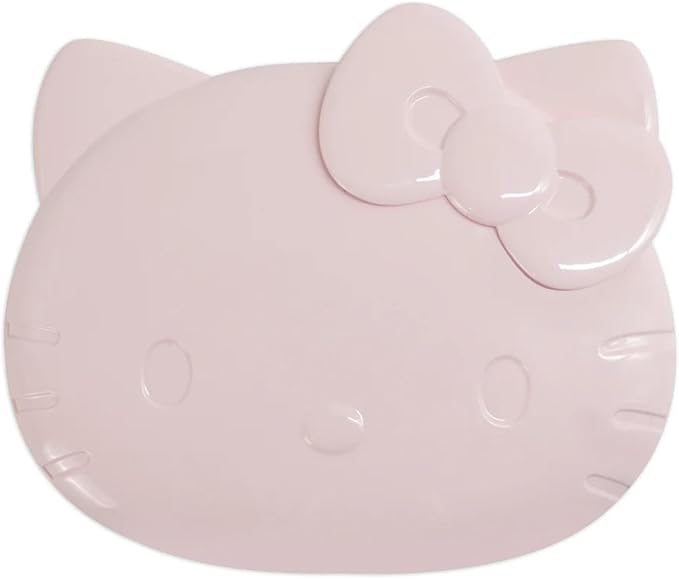 Impressions Vanity Hello Kitty Kawaii Compact Mirror with Touch Sensor Switch for Adjustable Brightness, Lighted Makeup Mirror with LED Lights and 2X Magnifying Mirror (Glossy Pink)