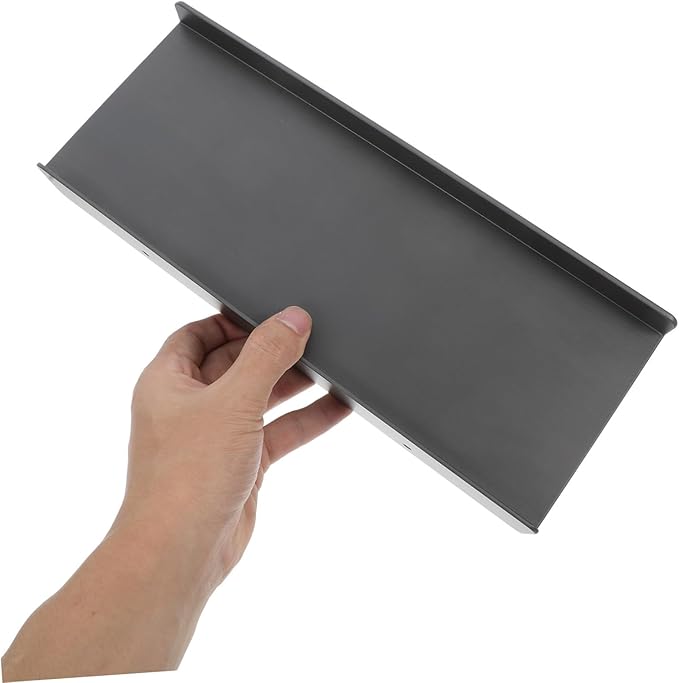 Bathroom Shelf Aluminum Alloy Floating -Saving Wall-Mounted Organizer for Makeup Grooming Essentials Sturdy Design for Mirrors