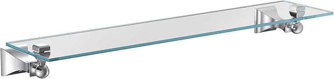 Moen DN8390CH Retreat Glass Vanity Shelf, Chrome