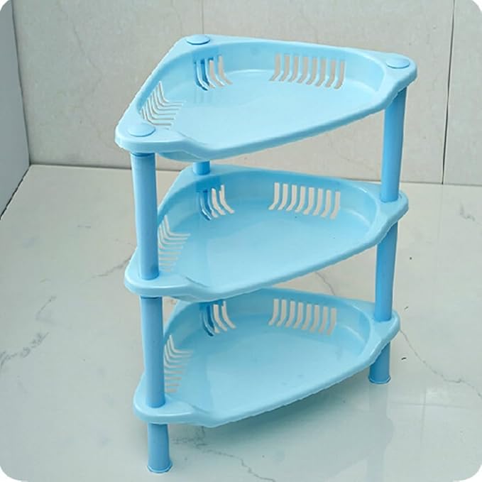 Plastic Shelf Bathroom Organizer Rack Household Kitchen Stora Kithcen