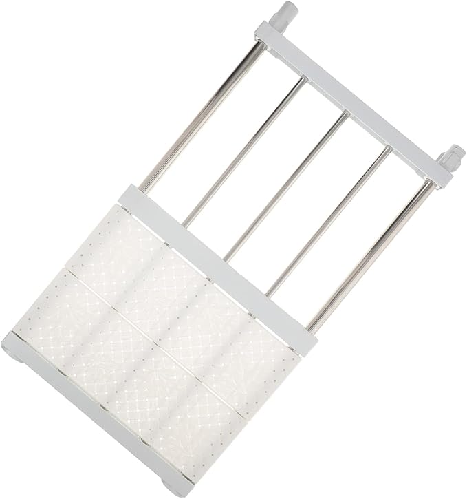 Bathroom Shelves Wardrobe Storage Rack Retractable Shelf Easy Install Wall Bracket Closet Storage