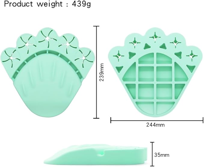 Anti Spill Free Tilt Nail Polish Bottle Holder, Home Fingernail Polish Stand Arm Rest Pad,Art Tool Nail Paint Tech Mat Polish Bottle Organizer Manicure Accessories