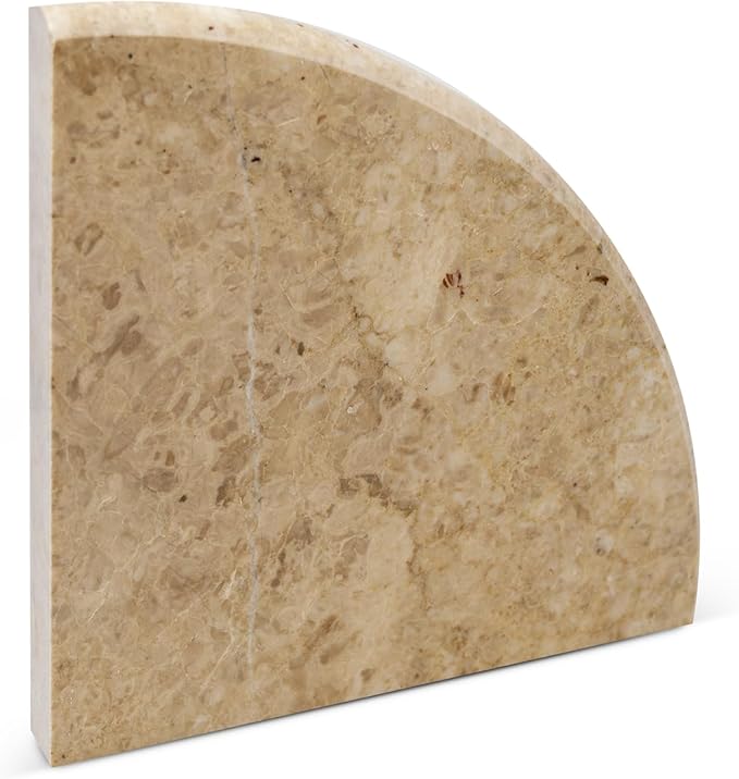 9'' x 9'' x 0.75 Thickness Premium Marble Corner Shelves for Bathroom Wall