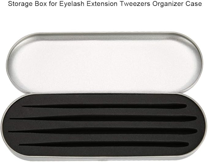 Durable Convenient to Carry Storage Box, Tweezers Box, for Organizer