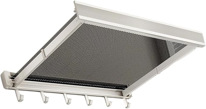 Foldable Wall Mounted Bathroom Shelf for Clothes and Towels Storage Aluminum Alloy Bathroom Storage Rack