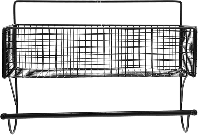 Holibanna Toilet Storage Rack Kitchen Storage Shelf Bathroom Shelving Wall-Mounted Rack Floating Shelves