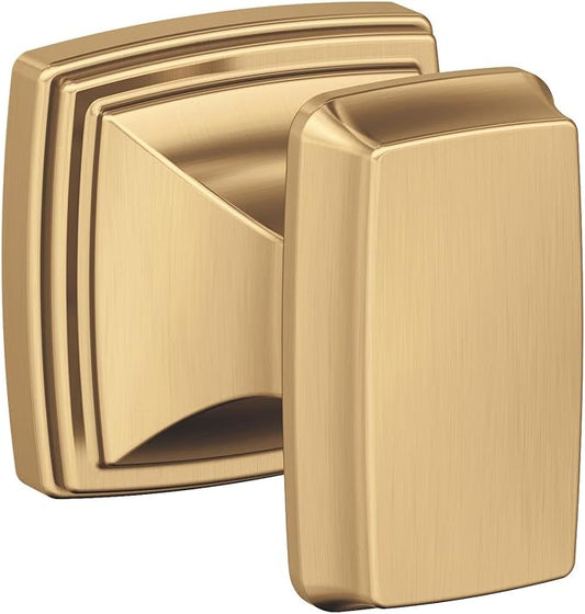 Amerock BH36030CZ | Champagne Bronze Single Robe Hook | 2-1/8 in. (54 mm) Length Towel Holder | Revitalize | Towel Hook for Bathroom | Bathroom Hardware | Bath Accessories