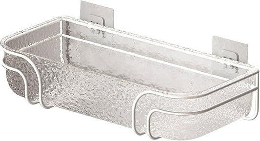 Wall Mounted Bathroom Shelves Adhesive Bathroom Shelf Functional Hanging Storage Holder Rack for Home Decors Home Decors Accessory