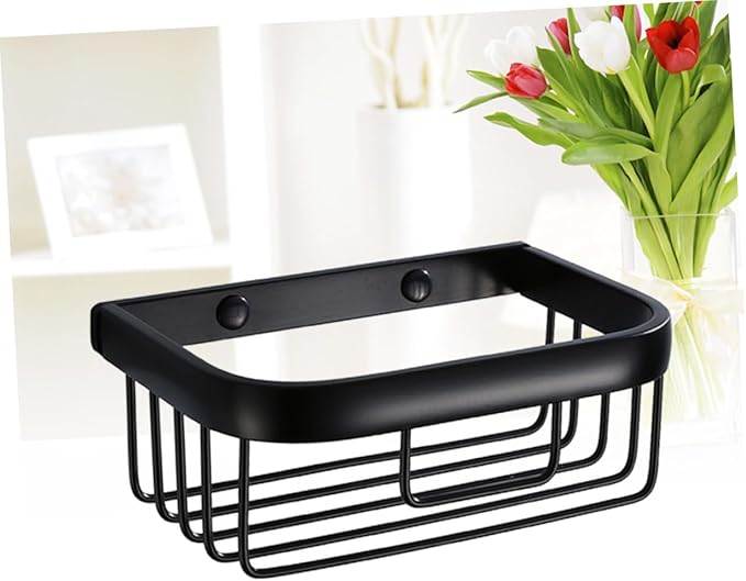 NUOBESTY Versatile Wall Mount Storage Rack Rustproof Wire Makeup Shelves Bathroom Kitchen Shelving