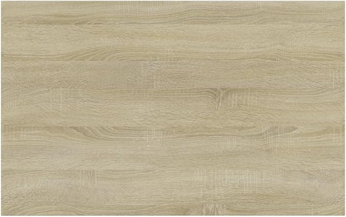 Sonoma Oak Wall-Mounted Shelf Set of 4 Engineered Wood Medium Simplistic Design for Home Storage and Organization