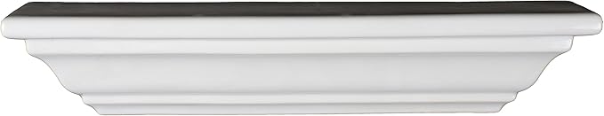 Ceramic 16" Crown Molding Shampoo Shelf Tile Niche
