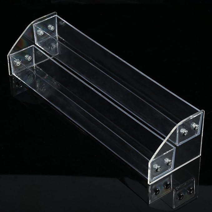 6 Types Durable Nail Shelf, Polish Acrylic Clear Makeup Display, Wall Rack Organizer, Stand Rack Organizer Holder(Two
