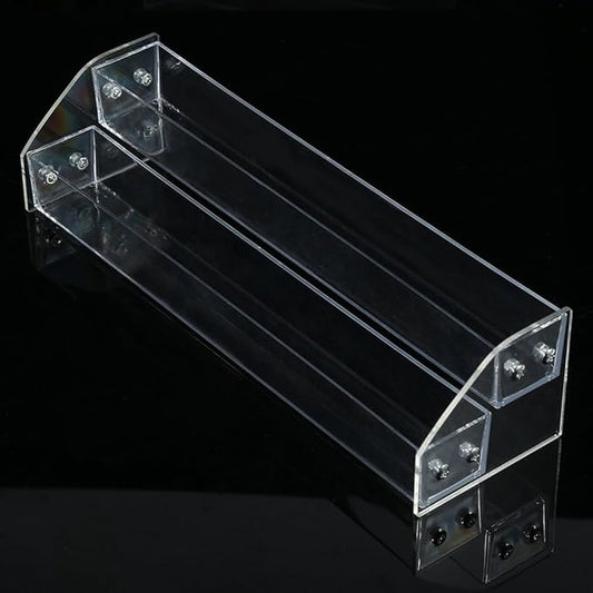 6 Types Durable Nail Shelf, Polish Acrylic Clear Makeup Display, Wall Rack Organizer, Stand Rack Organizer Holder(Two