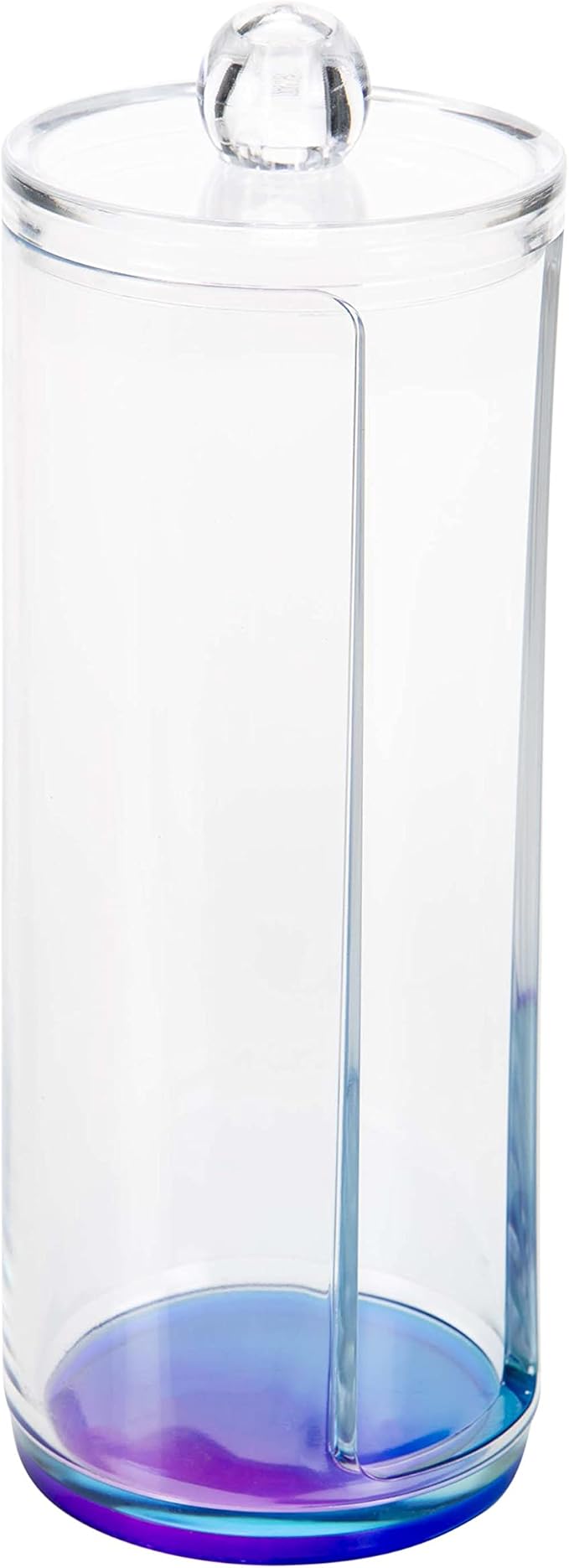 Simplify Ombre, Durable, Stylish, Easy to Refill Cotton Pad Holder, Multicolor Bath Accessories Organizers Collection