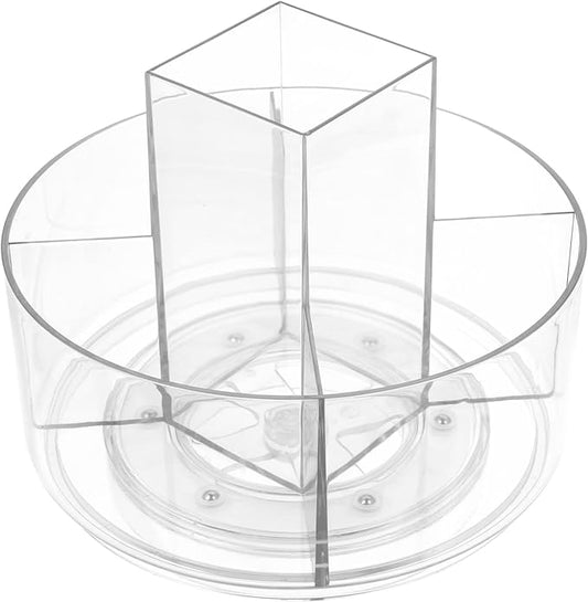 Cabilock Organize Your Beauty Supplies Rotating Makeup Storage Case 360° Cosmetics Organizer