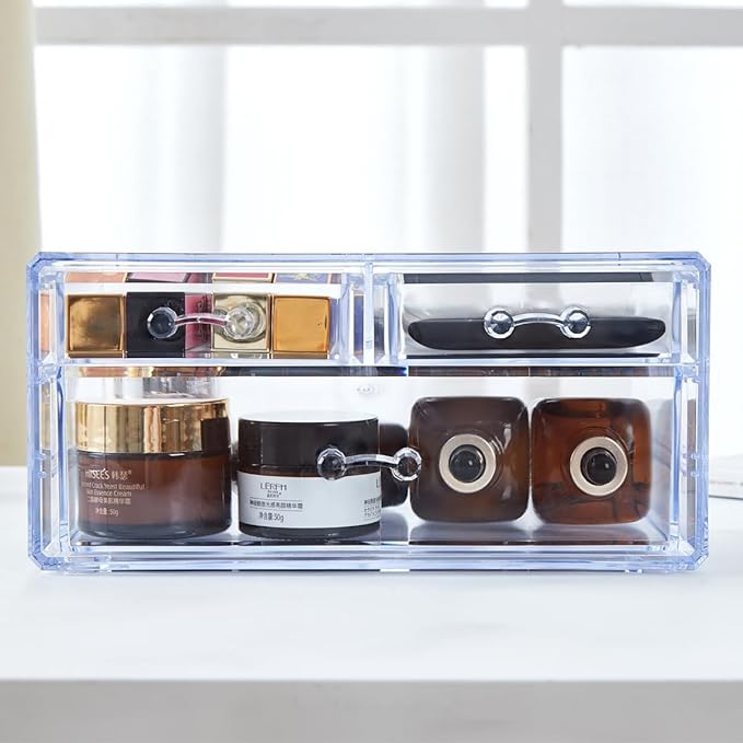 YingDing Cosmetics storage box, stationery sorting box, exquisite display tool (Style D)