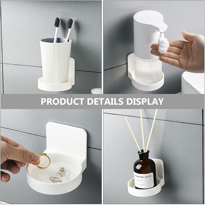 ABOOFAN Bathroom Rack Organizer Over Toilet Shelf Wall Suction Storage Holder Toiletry Stand Wall Storage Stand
