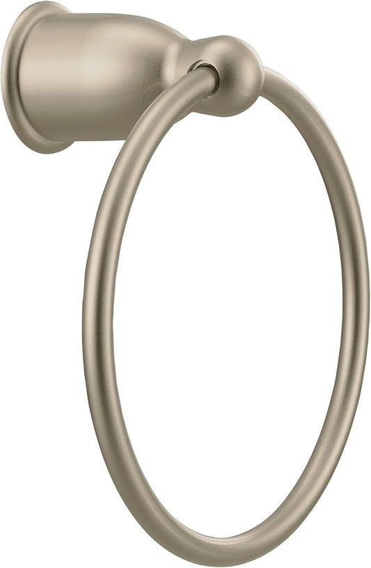 Moen YB8086SN Mason Towel Ring, Satin Nickel