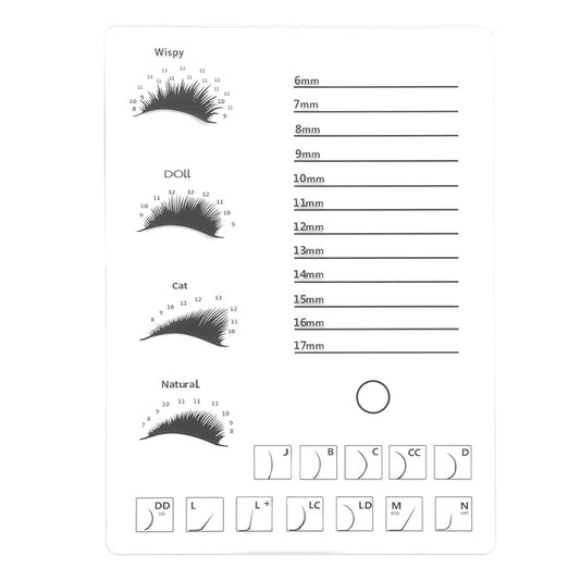 Beaupretty 1pc Eyelash Display Board Eyelash Grafting Supply Grafting Eyelash Holder T Tool Lash Tools for Eyelash Extensions Eyelash Storage Tray Pallets Glue Rack Acrylic Cosmetic