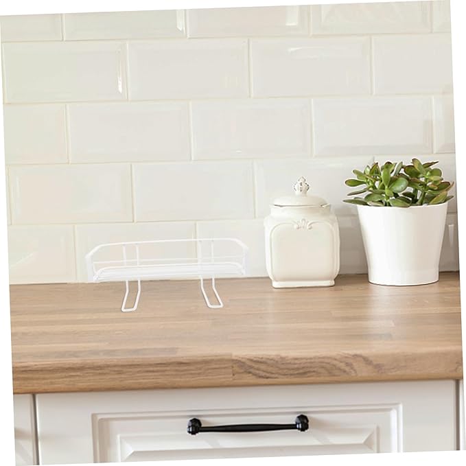 PRETYZOOM Over The Toilet Shelf Wall Mounted Storage Rack for Bathroom Sturdy Iron Organizer Cabinet 4 Shelves
