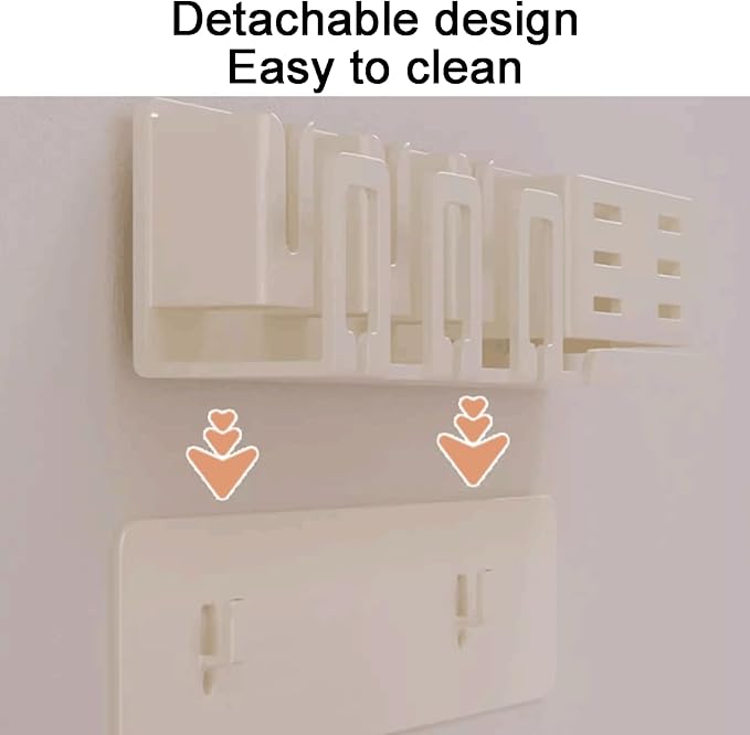 Removable Wall-Mounted Bathroom Shelves Removable Bathroom Shelves Aluminum Multi-Functional Bathroom Shelves Large Capacity