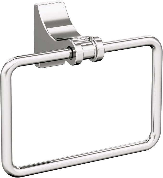 Amerock Davenport Polished Nickel Closed Towel Ring, BH36052PN