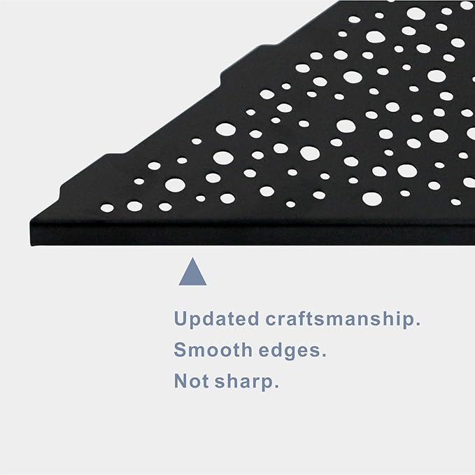 HIDROP Corner Shower Shelf 10" Triangular (Matte Black)