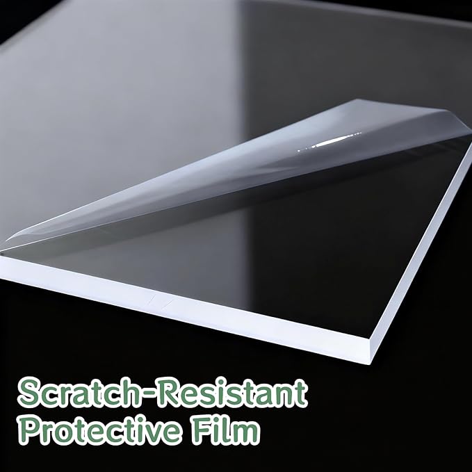4 Pcs Acrylic Medicine Cabinet Replacement Shelves, 13'' Medicine Shelves Thickened for Living Room Bathroom Kitchen Wall Mounted Cabinets