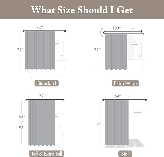 Madison Park Amherst Bathroom Shower Curtain Faux Silk Pieced Striped Modern Microfiber Bath Curtains, 72x72 Inches, Natural
