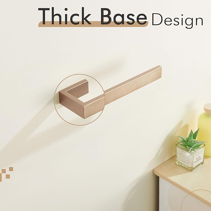 KOKOSIRI Towel Bar for Bathroom Towel Holder Wall Mount Kitchen Towels Rack Bath Hardware Champagne Bronze Stainless Steel, B3009CPG