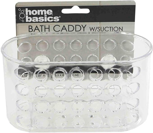 JOEY'Z Small Shower Caddy/Shower Basket/Bath Caddy Soap Holder with Suction Cups