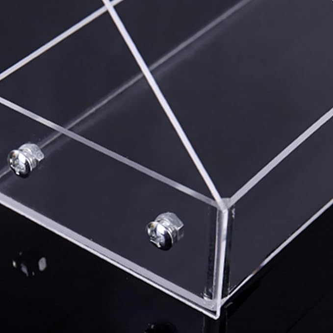 7 Tiers Acrylic Nail Polish Organizer Rack,Paint Rack Gel Nail Polish Shelf Display,Essential Oils Holder Makeup Organizer,Cosmetic Eyeglasses Lash Display ﻿