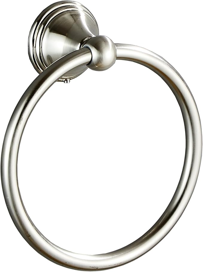 Towel Ring for Bathroom, Brushed Nickel Hand Towel Holder 1 Pack, Bathroom Accessories and Towel Racks for Bathroom Wall Mount